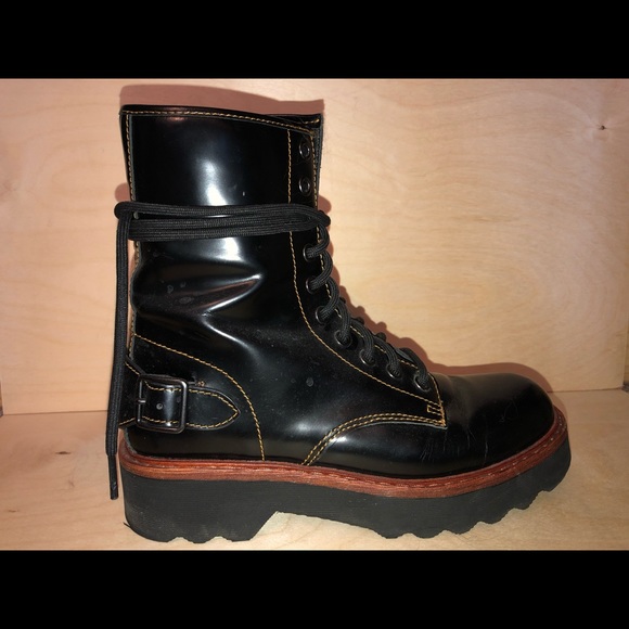 coach moto hiker boot